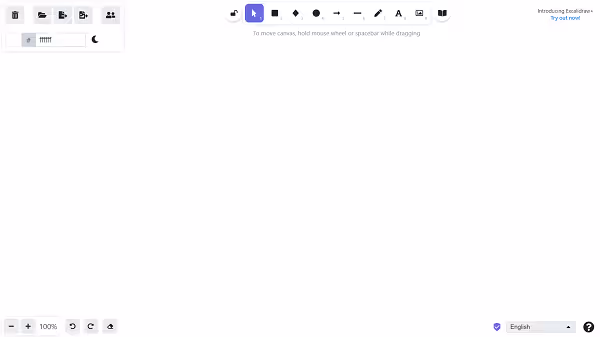 Excalidraw application - tools for instructional design