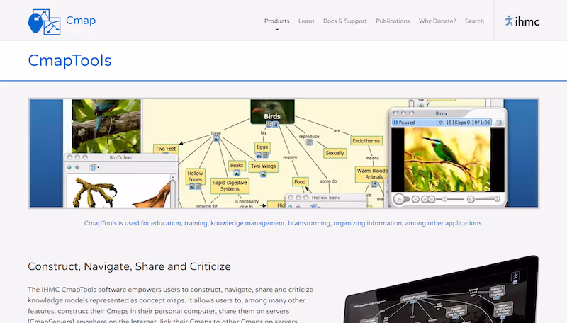 CmapTools - tools for instructional design