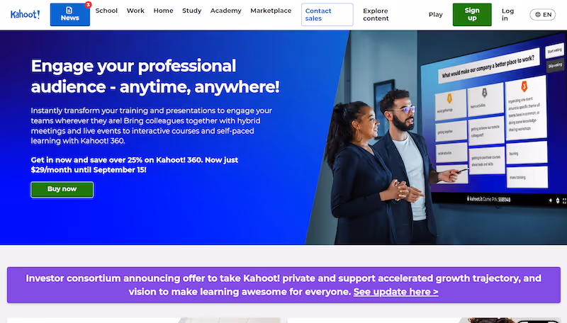 Kahoot! - tools for instructional design