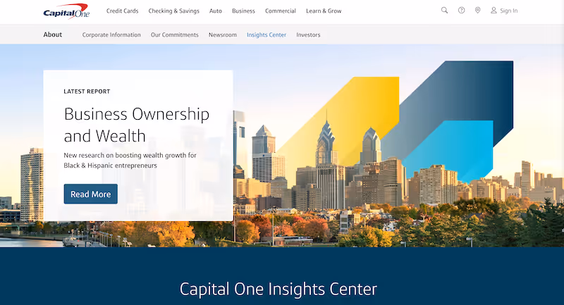 Capital One - knowledge management system examples