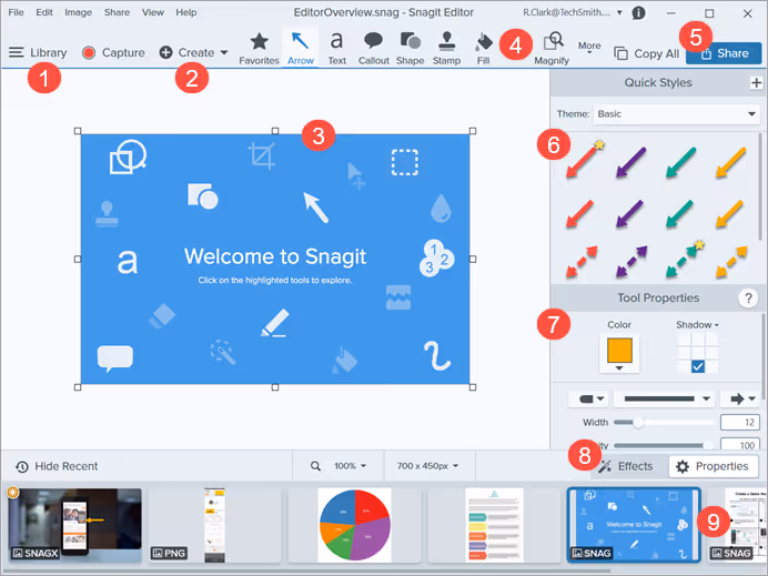 Screenshot tool/software Mac: Snagit