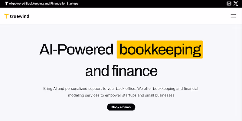 Truewind.ai - AI tools for accountants