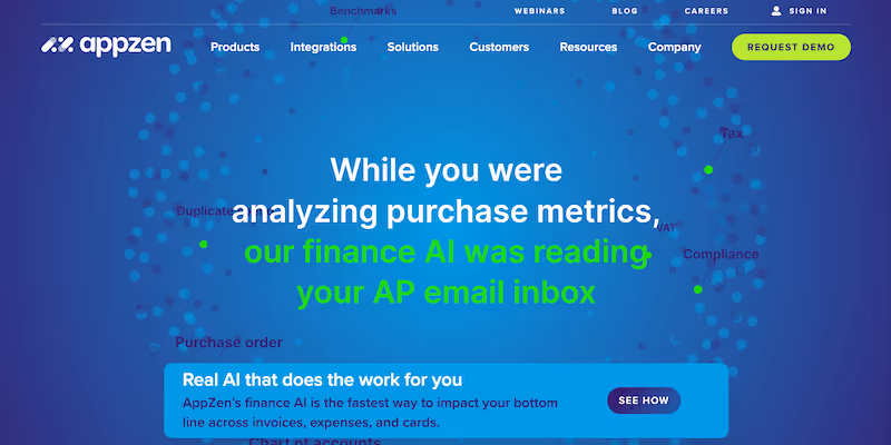 Appzen - AI tools for accountants