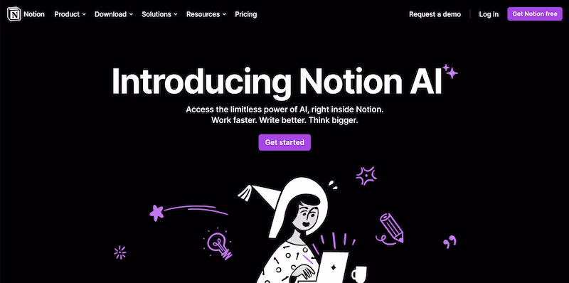 Notion - AI tools for project management