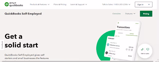 QuickBooks Self-Employed Accounting Workflow Software