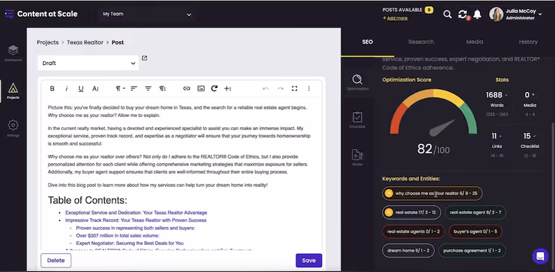 Content at Scale - SEO AI writer