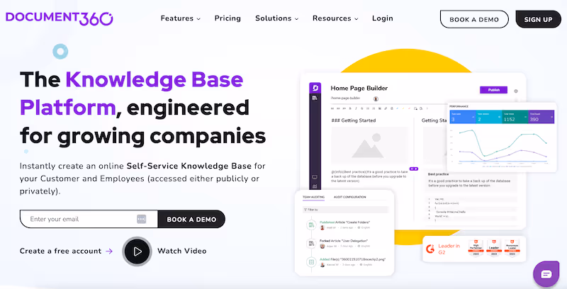 Document360 - internal knowledge base