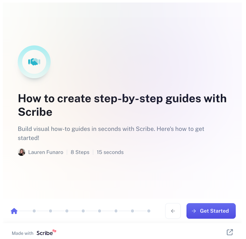 How to create step-by-step guides with Scribe - training manual Chrome extensions