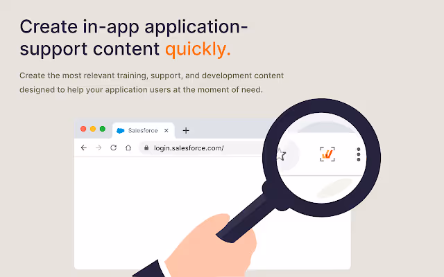 Whatfix Editor - user documentation chrome extension