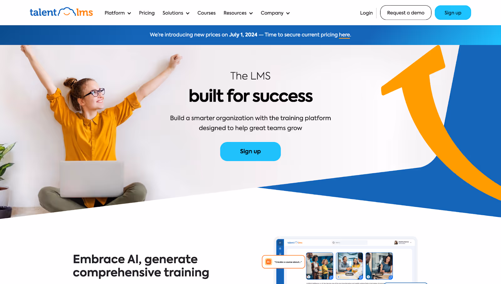 employee training software solution - TalentLMS