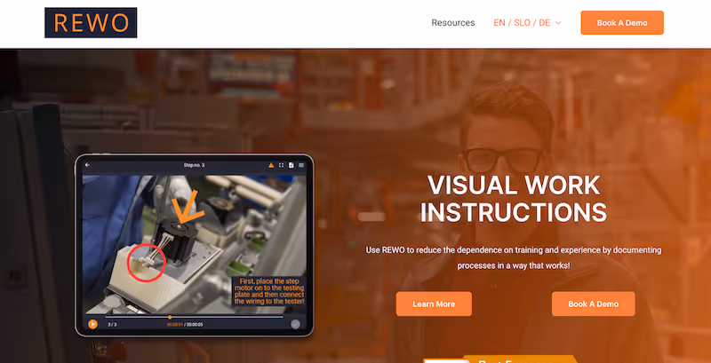 REWO - work instructions software