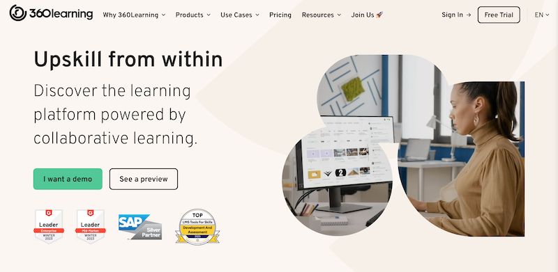 360Learning - Knowledge sharing systems