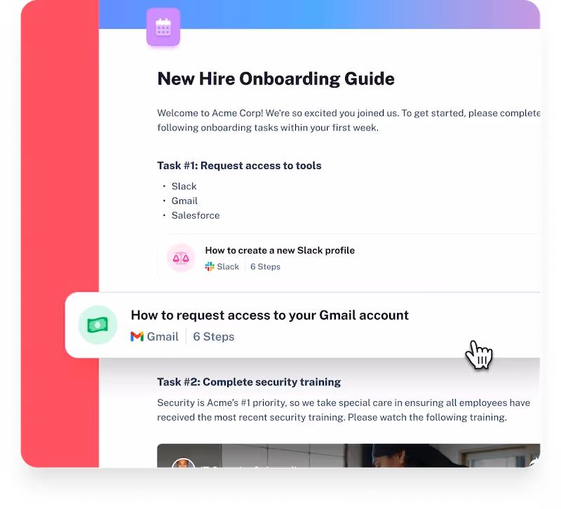 Scribe new hire onboarding guide: policy and procedure templates