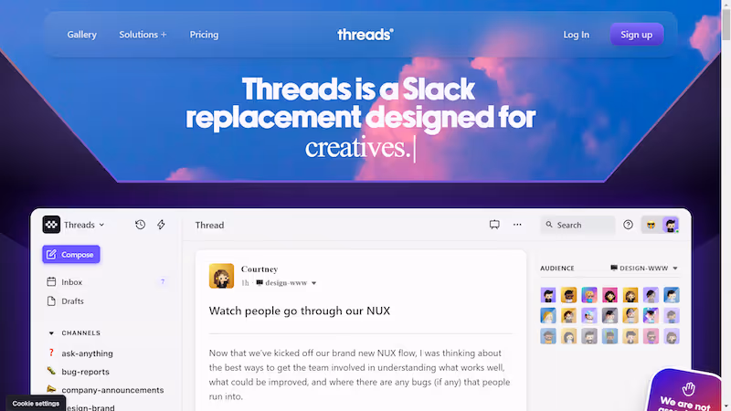 Threads - knowledge sharing tools