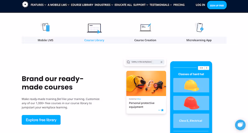 EdApp - training manual software