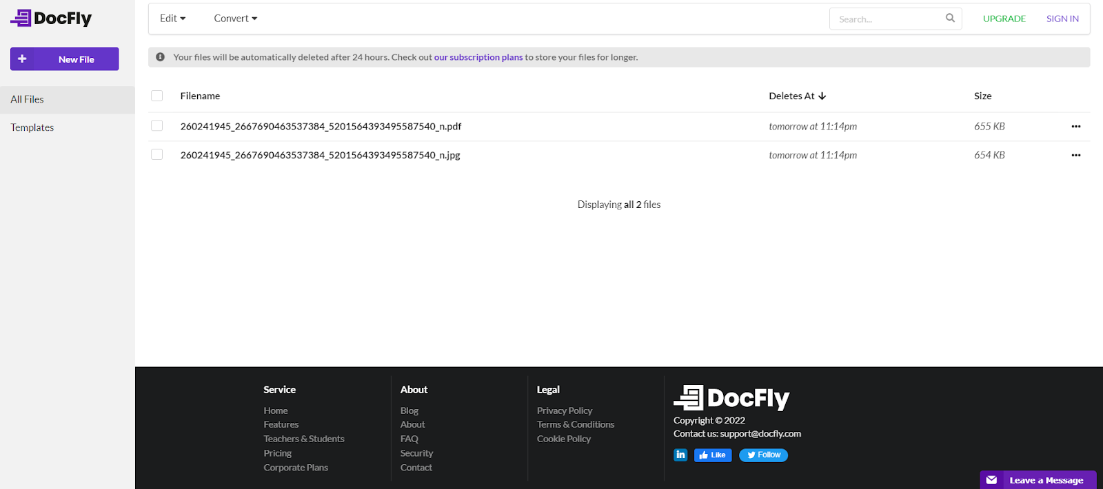 DocFly - Screenshot to PDF