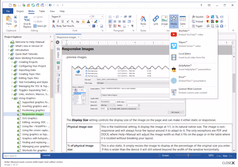Help+Manual - Technical Writing Software