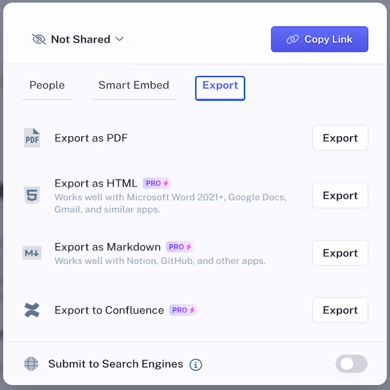 Share your Scribe with one click - step recorder software
