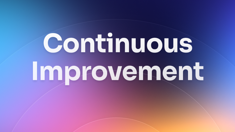 What is continuous improvement? Work more efficiently