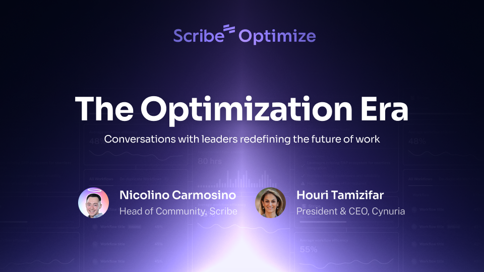 The Optimization Era: Avoiding the "Inefficiency Tax" with Houri Tamizifar