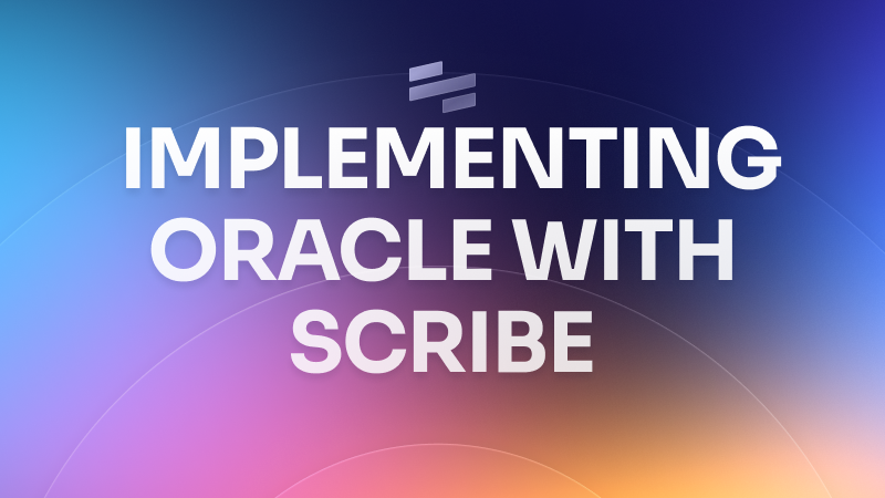 Document your Oracle implementations with Scribe