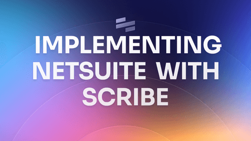 A guide to Scribe documentation in a NetSuite implementation