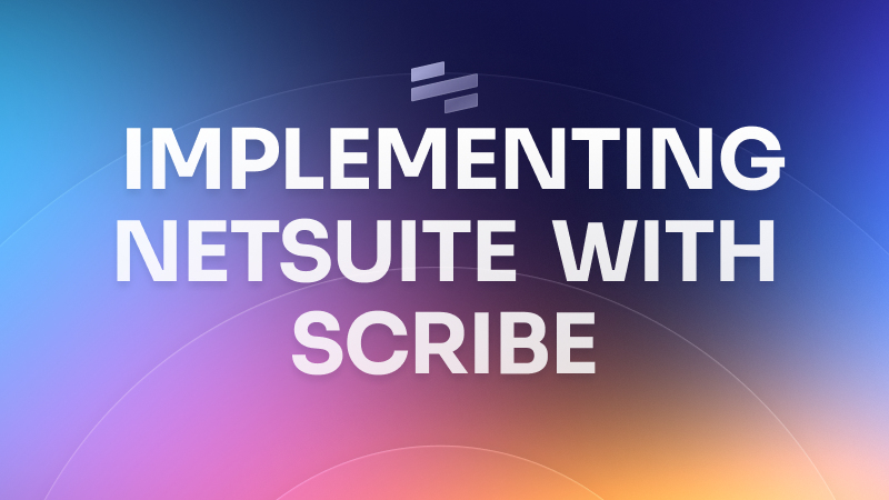 A guide to Scribe documentation in a NetSuite implementation