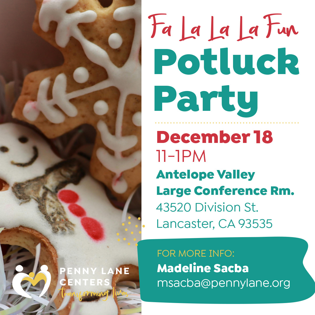 Fa La La La Fun Potluck Party