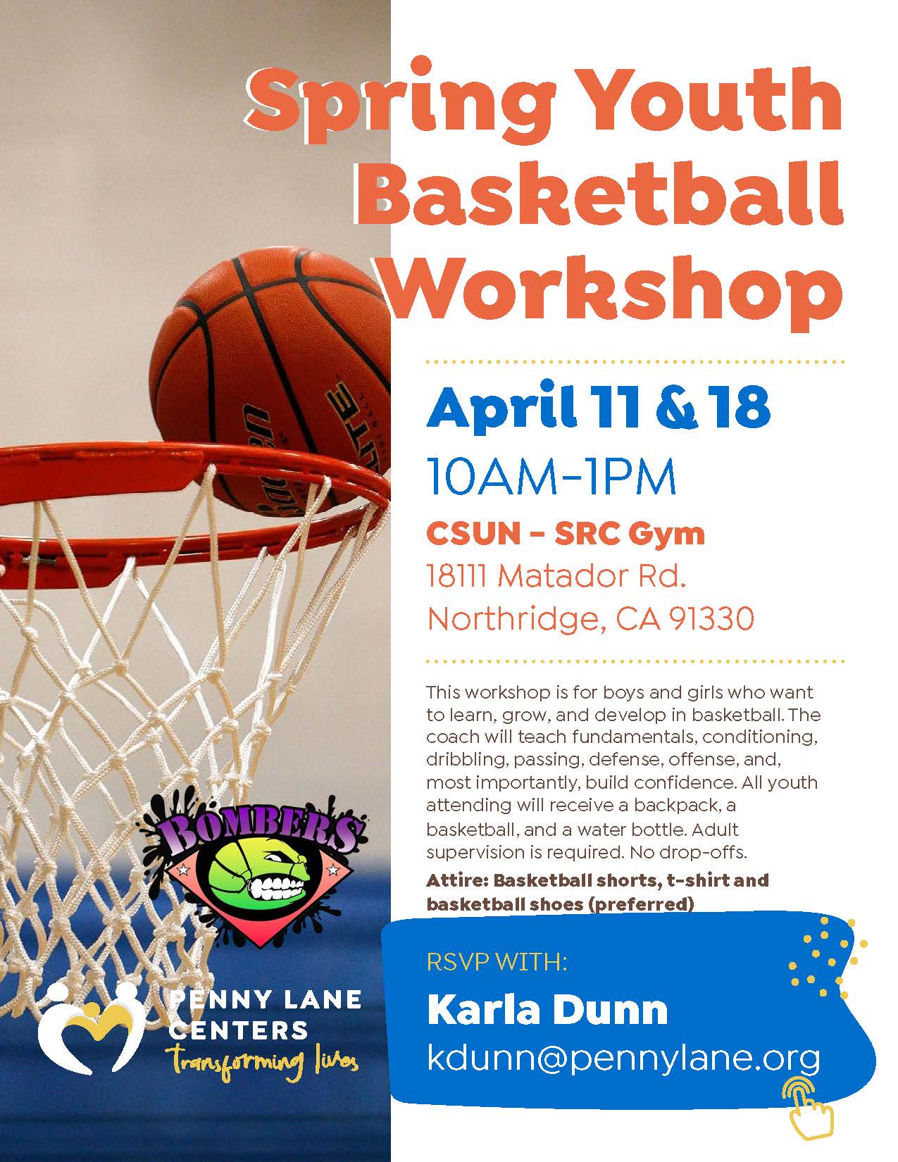 NH CFRC Spring Youth Basketball Workshop
