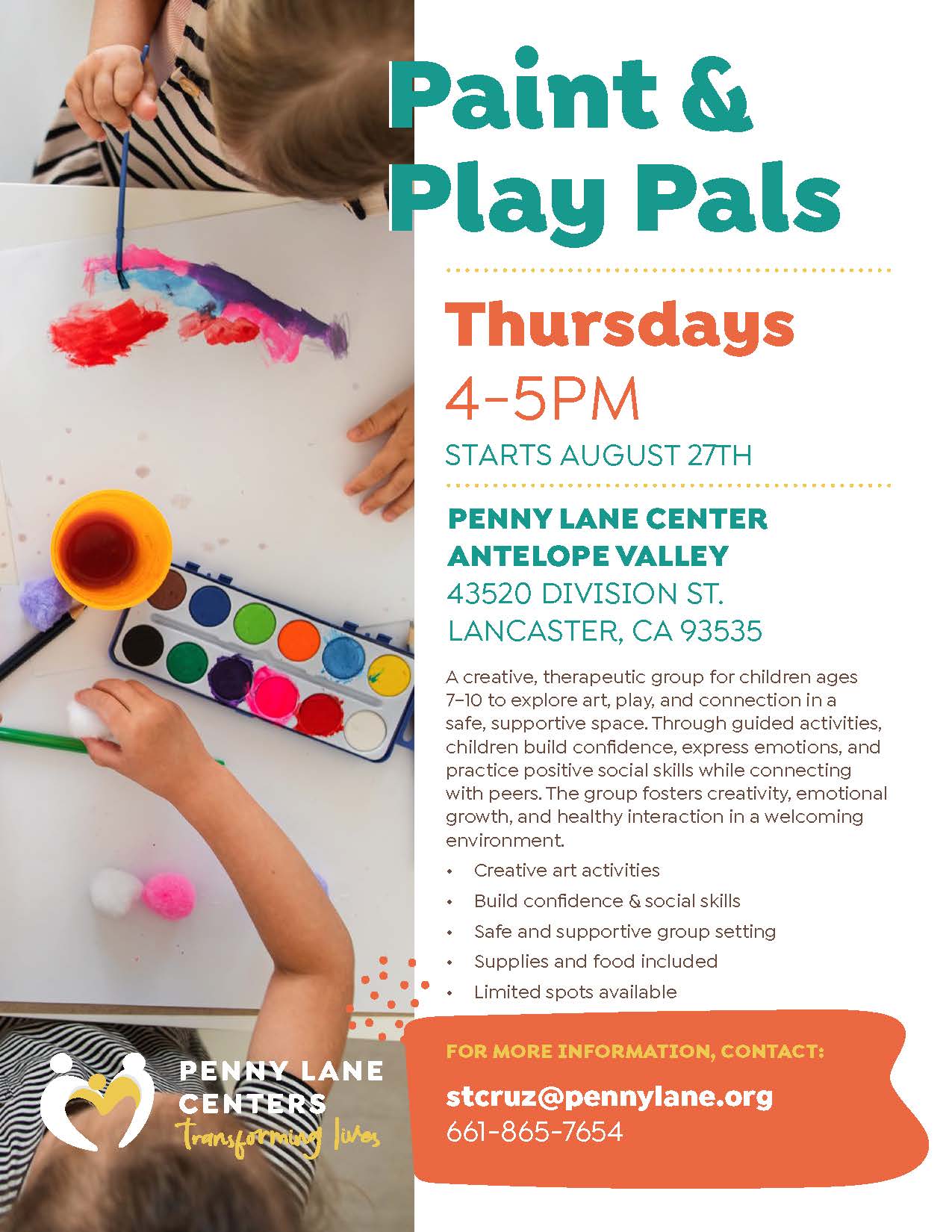AV Clinic Paint & Play Pals