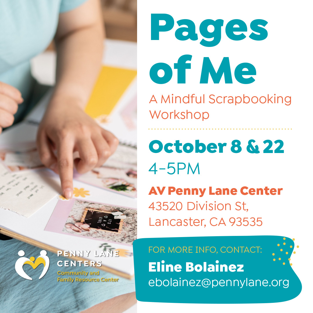 AV CFRC Pages of Me: A Mindful Scrapbooking Workshop