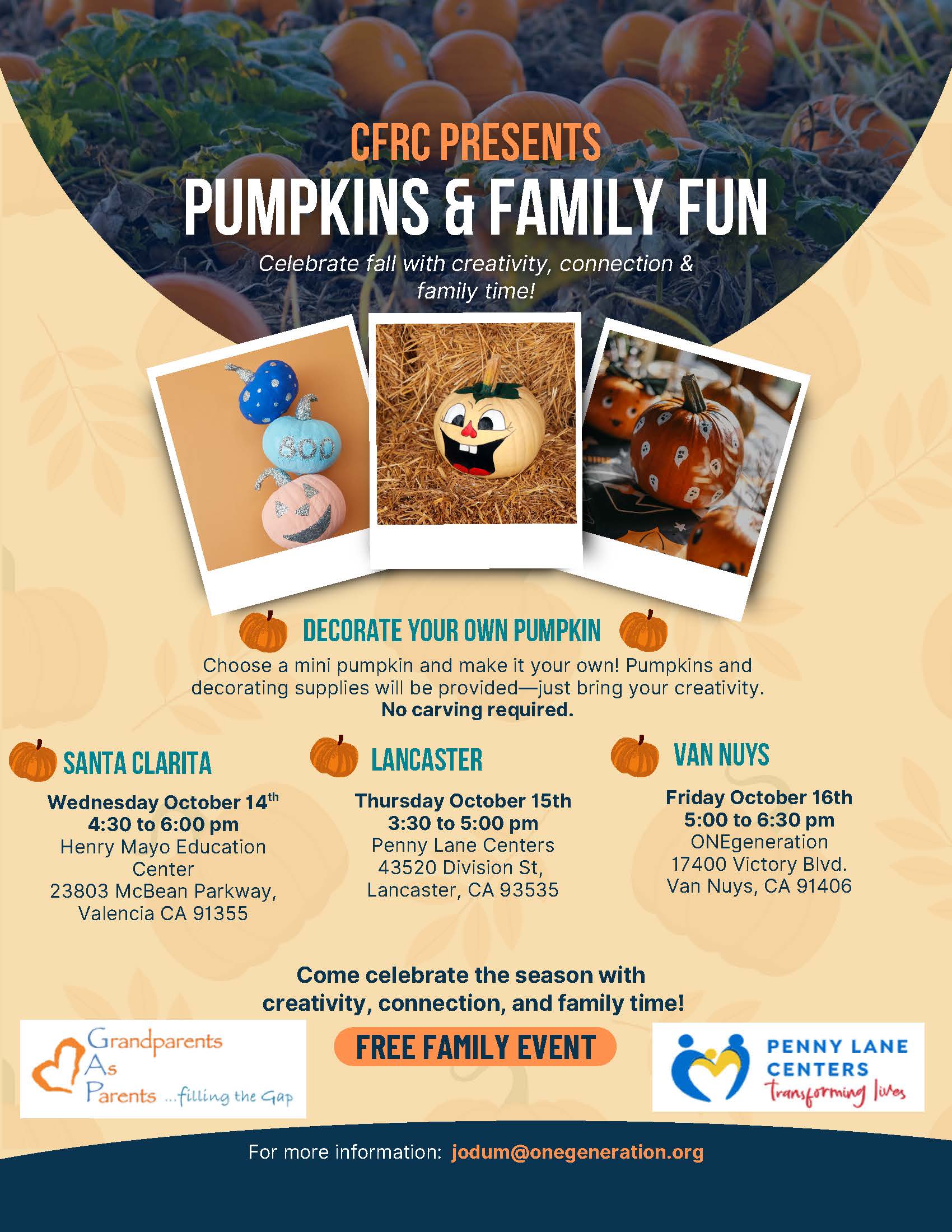 NH CFRC Pumpkins & Family Fun