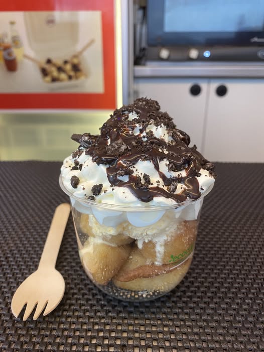 Real Italian Doughnuts donut sundae