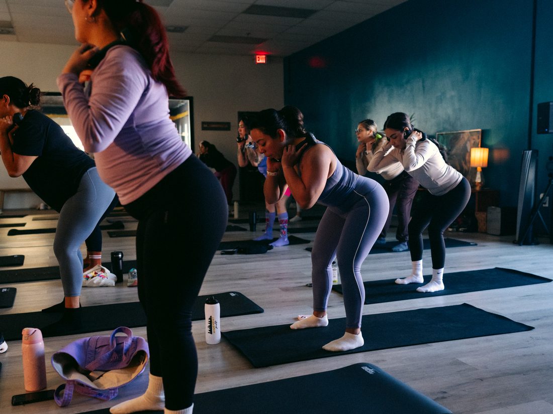 Members in a coached class