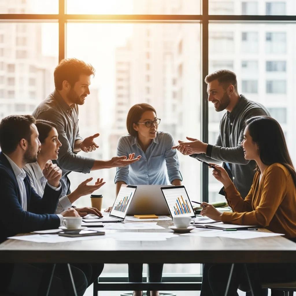 Entrepreneurs working together in a modern office — exploring tax-free business opportunities