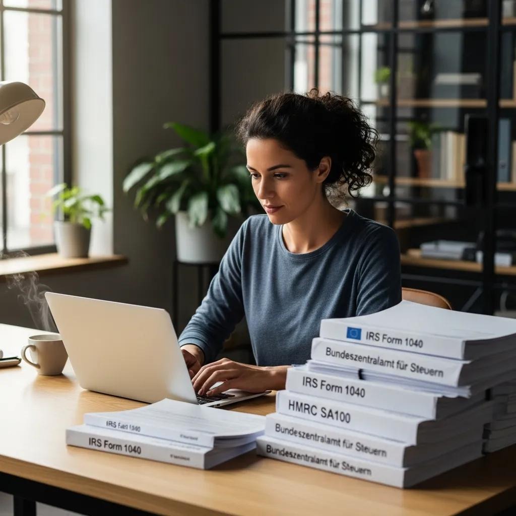 International entrepreneur planning U.S. corporate taxes in a home office