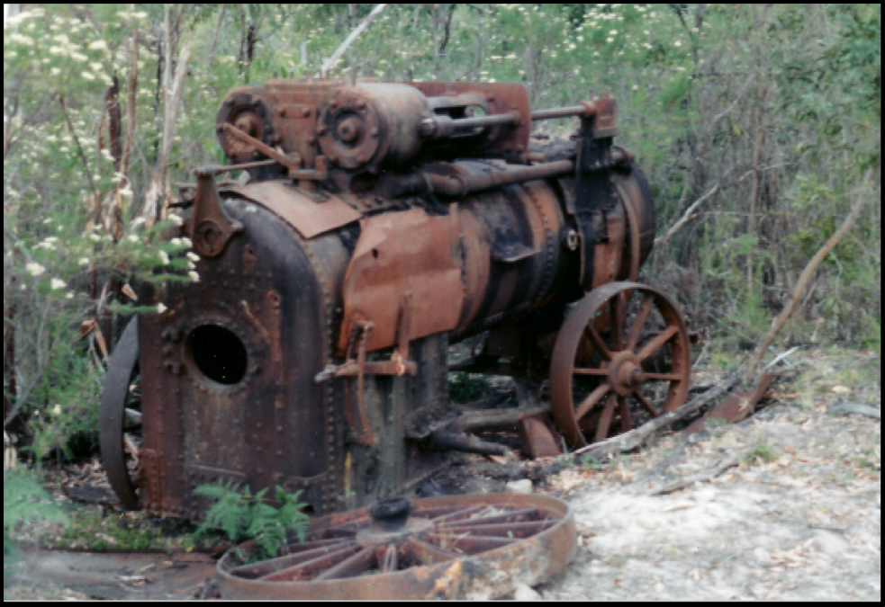 Portable steam engine