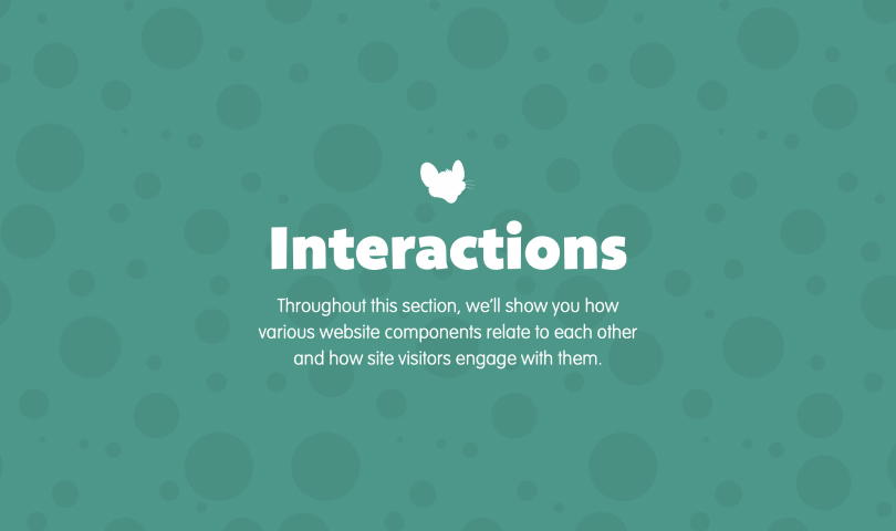 Interactions Section Divider