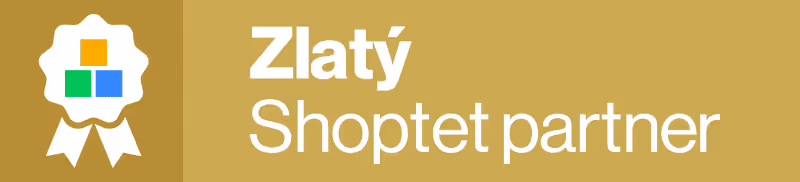 Odznak Zlatý Shoptet partner Adsvatage