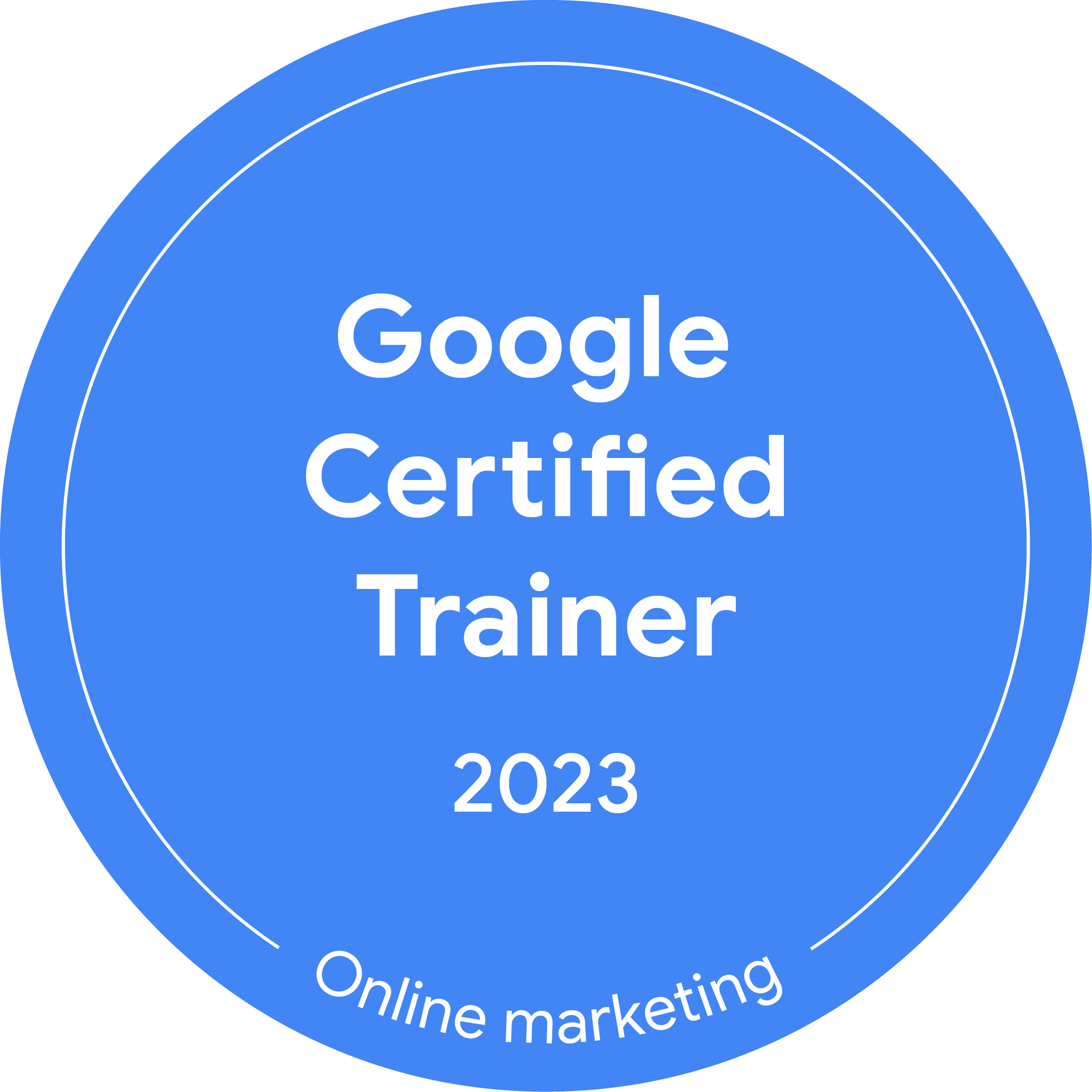Google Certified Teriner logo