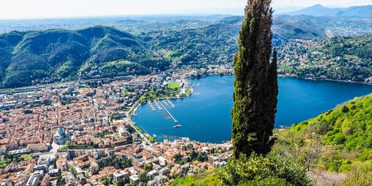 brunate day trip lake como
