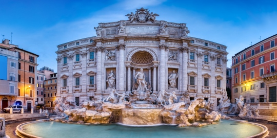 Rome Trevi Fountain