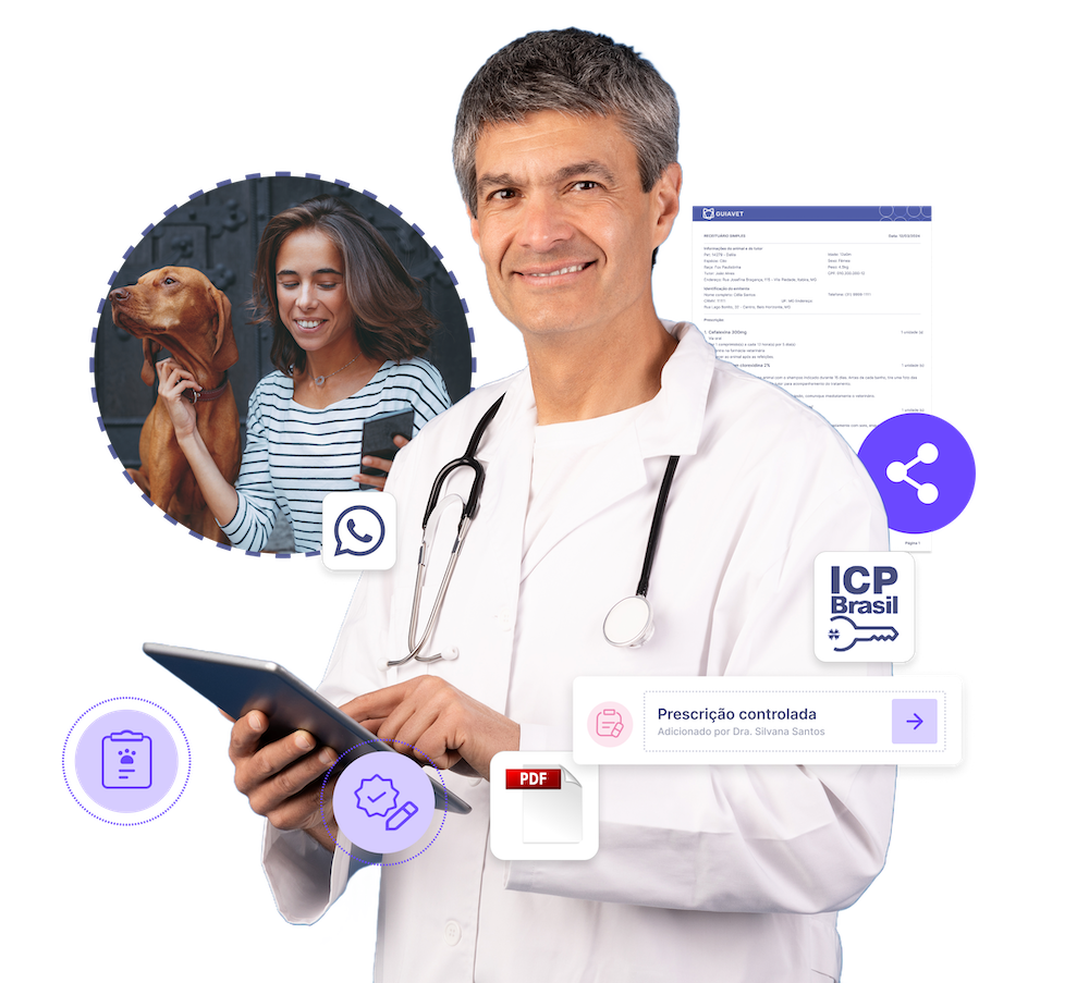 Benefícios da receita digital para médicos veterinários