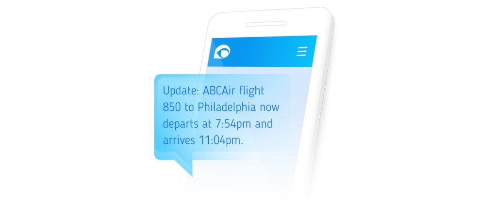 flight sms notification