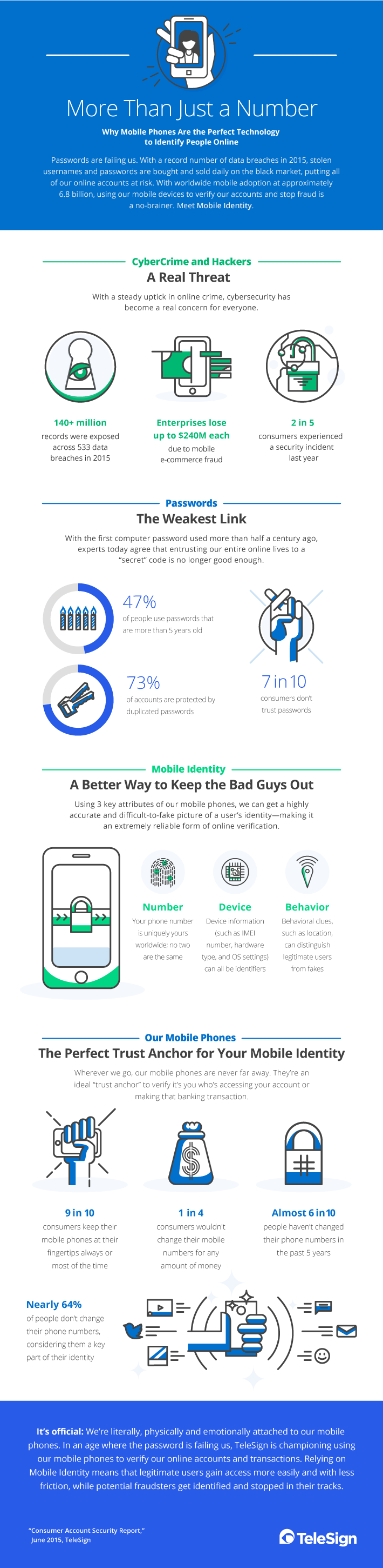 More Than Just A Number infographic