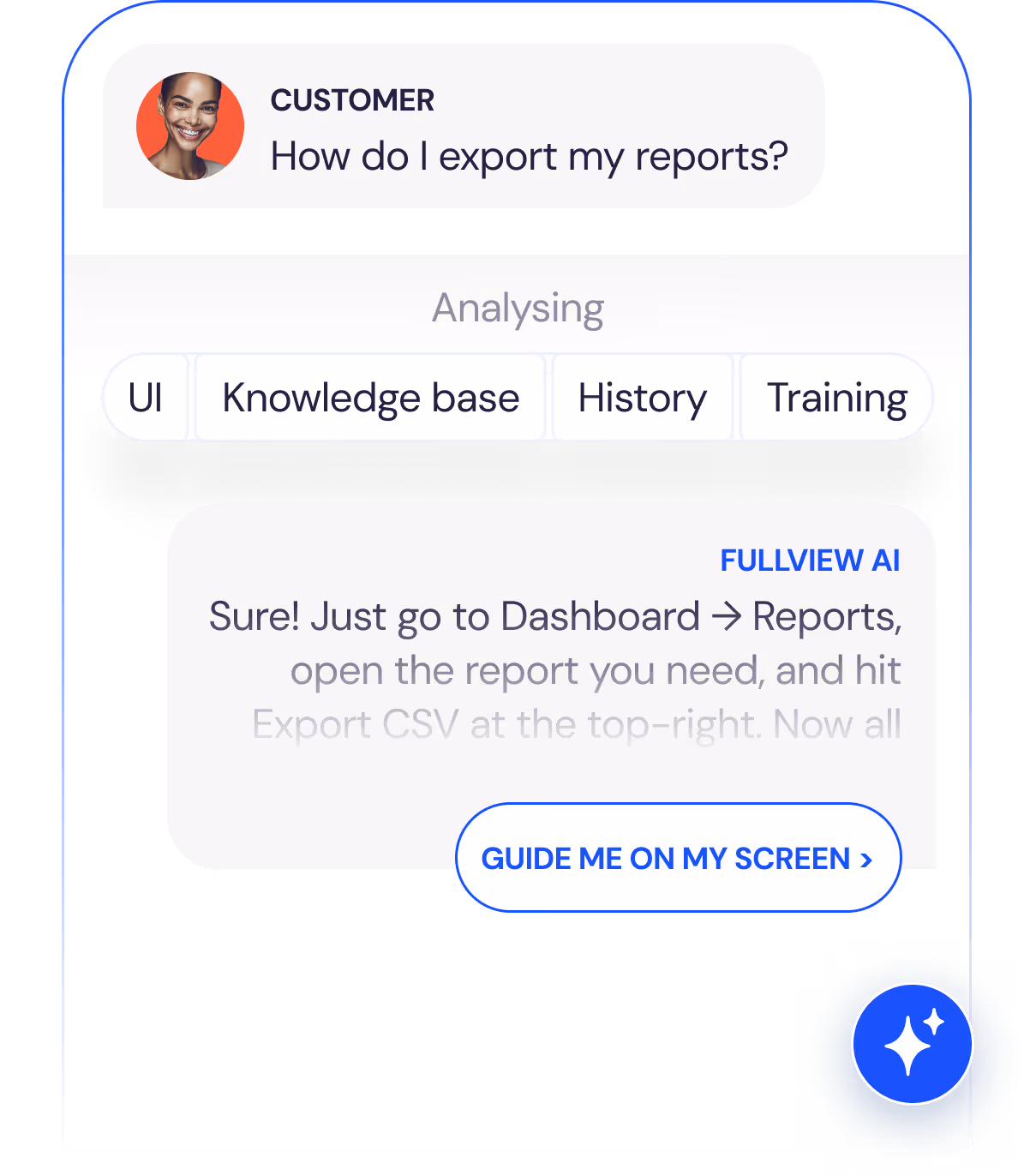 The AI Chatbot that can actually support users