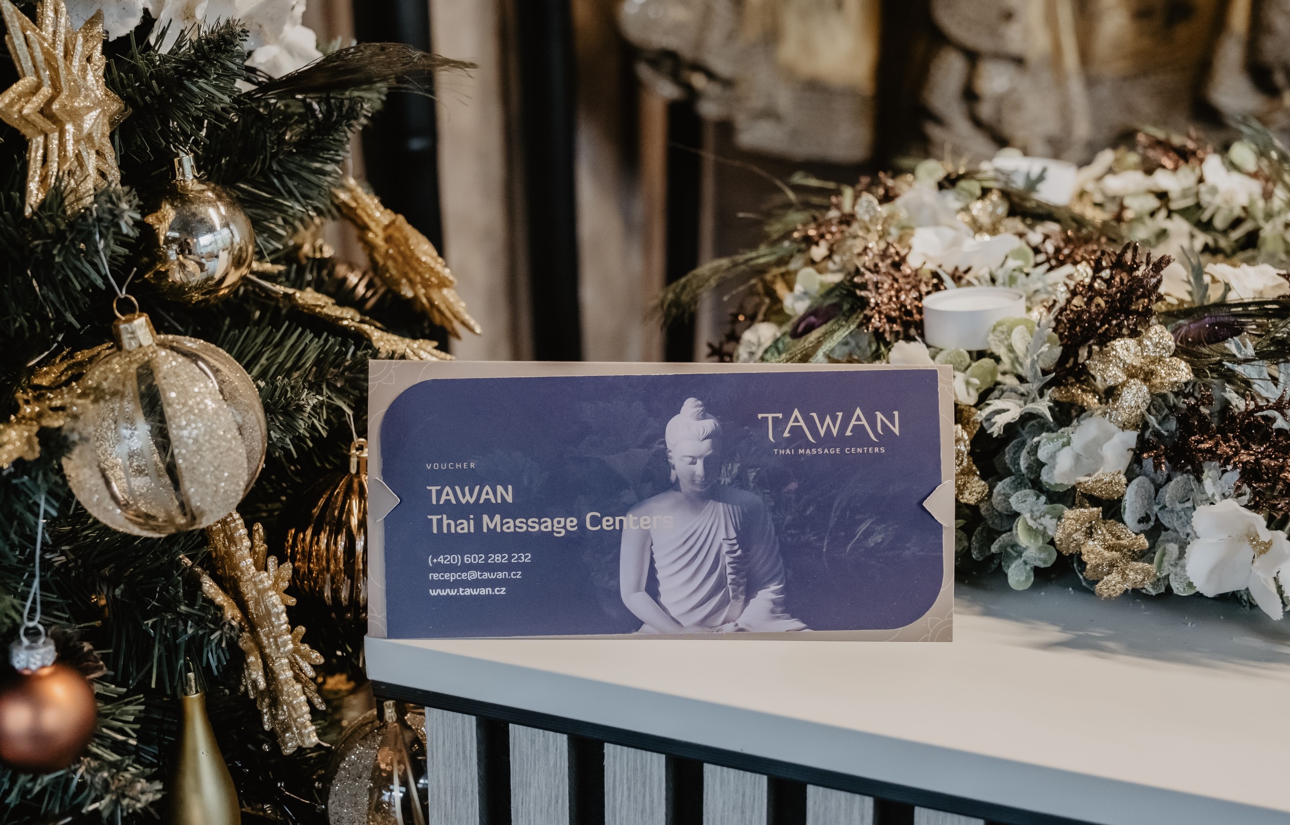 Vánoční dárkové poukazy TAWAN se slevou až 20 %