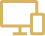 Computer and smartphone icon