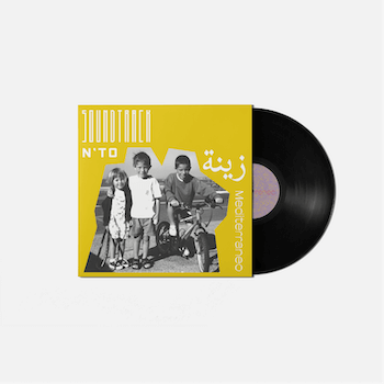 Création du macaron et de la pochette d'un vinyle 45T.