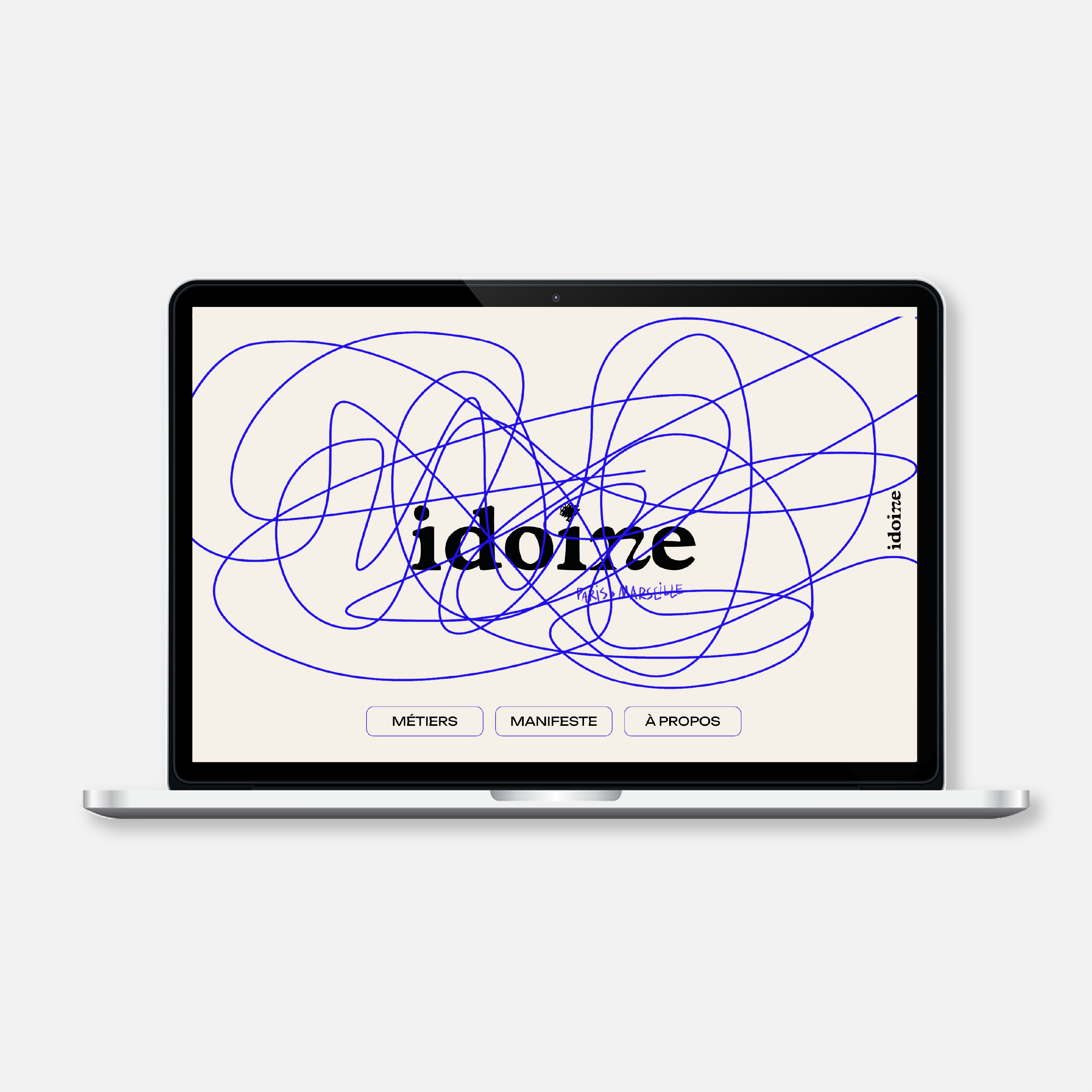 Design et réalisation d'une landing page sur Webflow, à partir d'une charte graphique donnée.